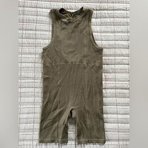 Forever 21 Women’s (M/L) Shorts Bodysuit